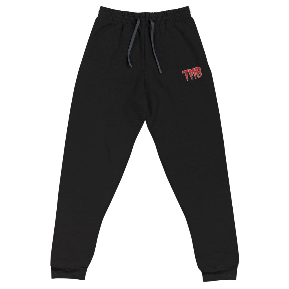TMB Joggers ( Red Letters & White Outline )