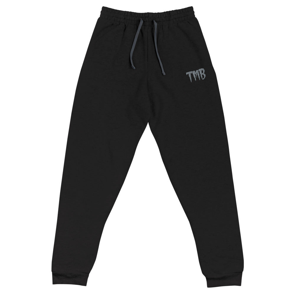 TMB Joggers ( Grey Letters & Black Outline )