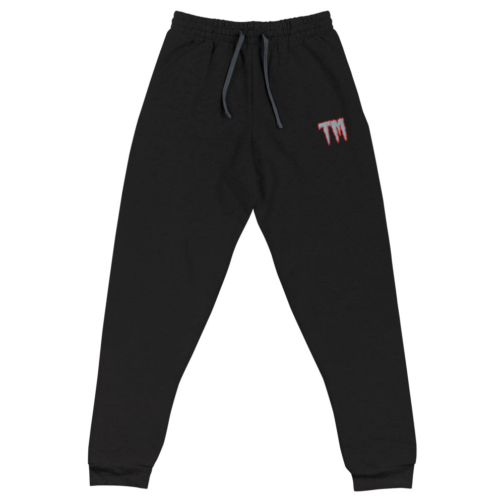 TM Joggers ( Gray Letters & Red Outline )