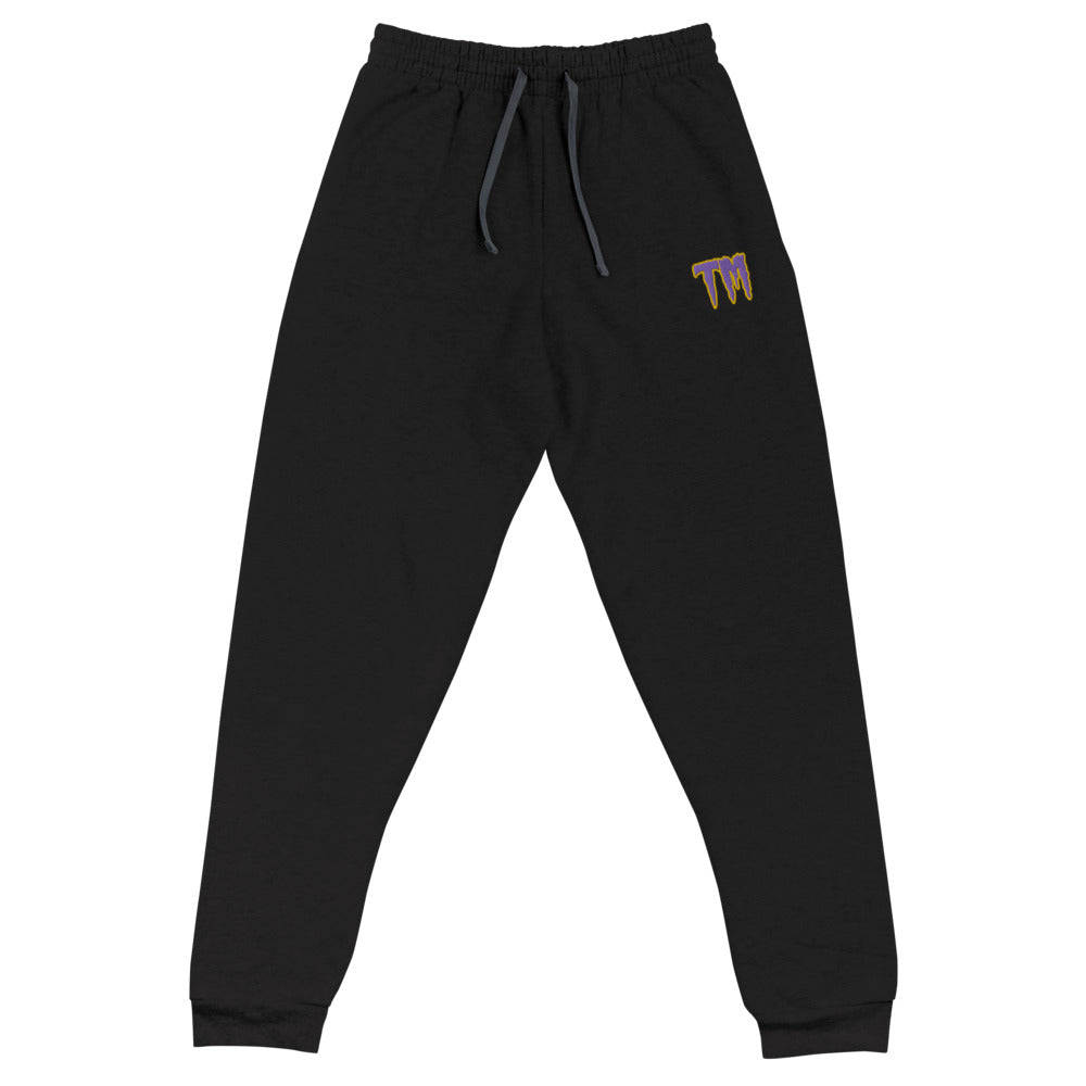 TM Joggers ( Purple Letters & Yellow Outline )