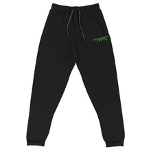 Load image into Gallery viewer, TM4L Joggers ( Green Letters &amp; Gold Outline )

