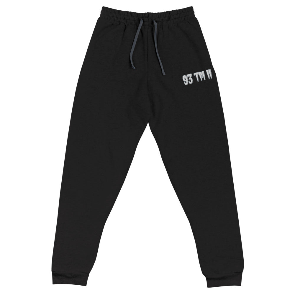 93 TM 11 Joggers ( White Letters & Grey Outlines )