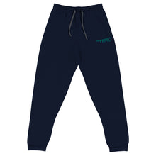 Load image into Gallery viewer, TM4L Joggers ( Green Letters &amp; Blue Outline )
