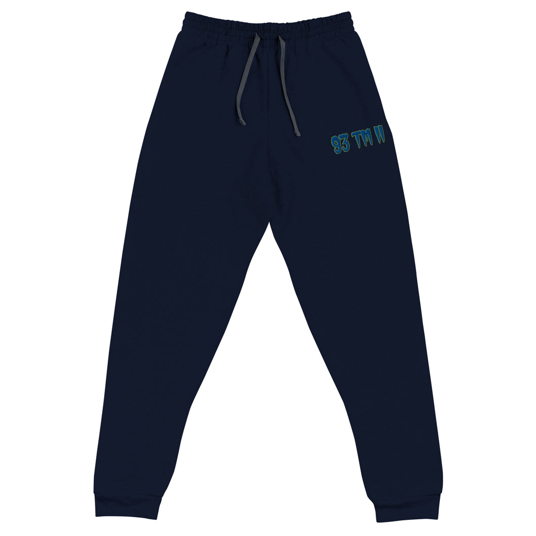 93 TM 11 Joggers (Blue Letters & Green Outline)