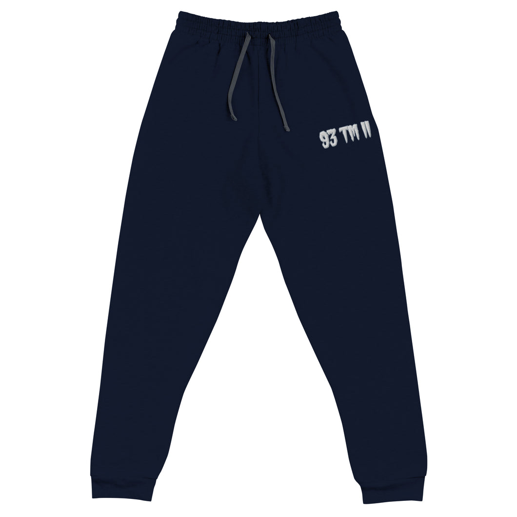 93 TM 11 Joggers (White Letters & Grey Outline)