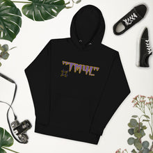 Load image into Gallery viewer, TM4L Hoodie ON SALE ( Purple Letters &amp; Gold Outline )
