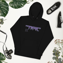 Load image into Gallery viewer, TM4L Hoodie ON SALE ( Purple Letters &amp; Grey Outline )
