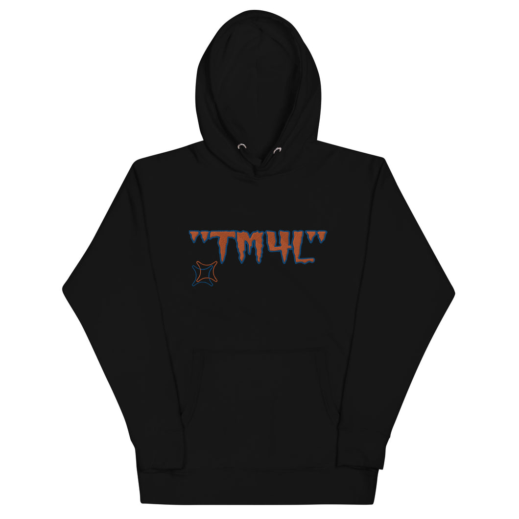 TM4L Hoodie ON SALE ( Orange Letters & Royal Blue Outline )