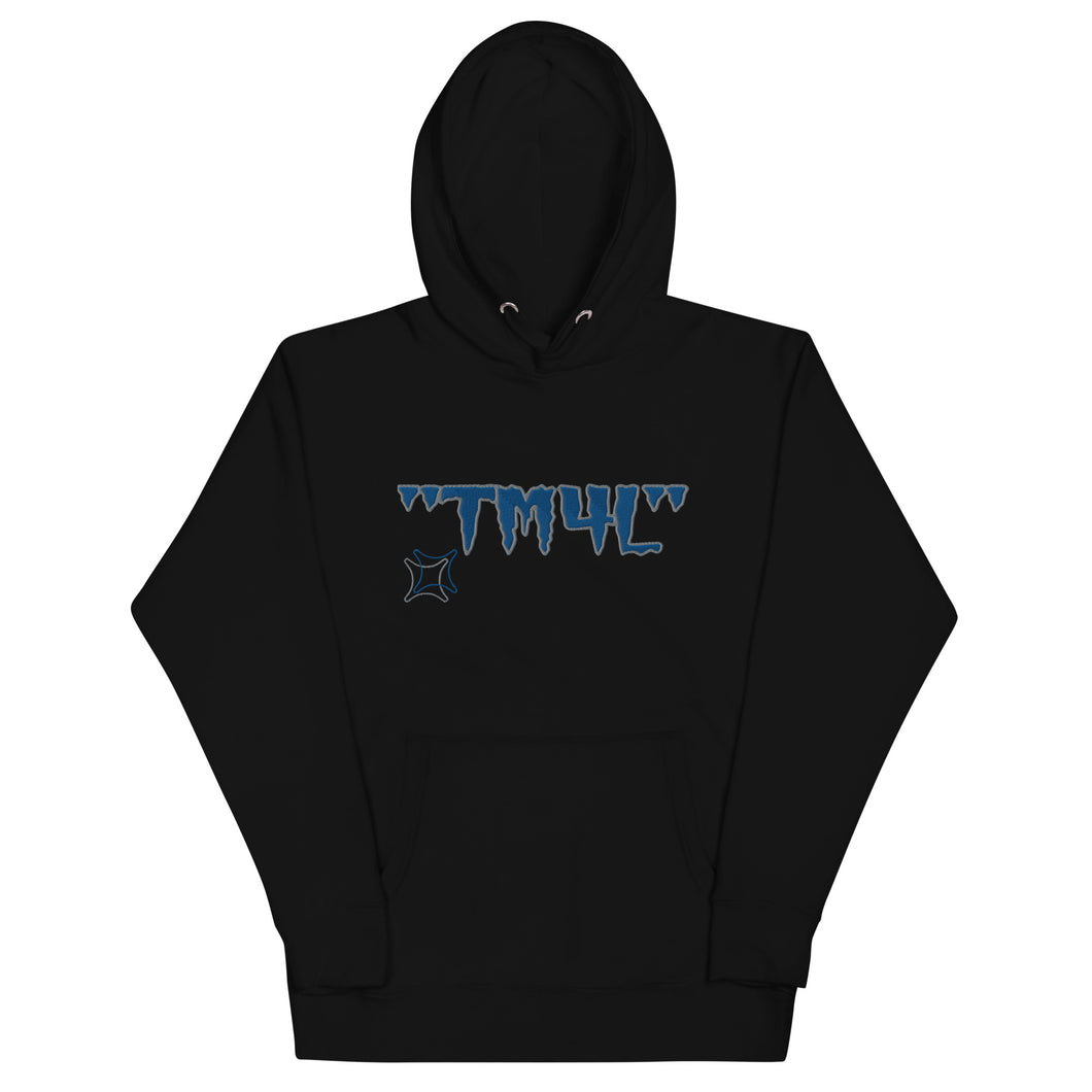 TM4L Hoodie ON SALE ( Navy Blue Letters & Grey Outline )