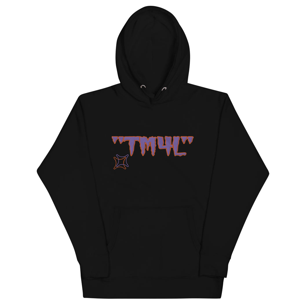 TM4L Hoodie ON SALE ( Purple Letters & Orange Outline )