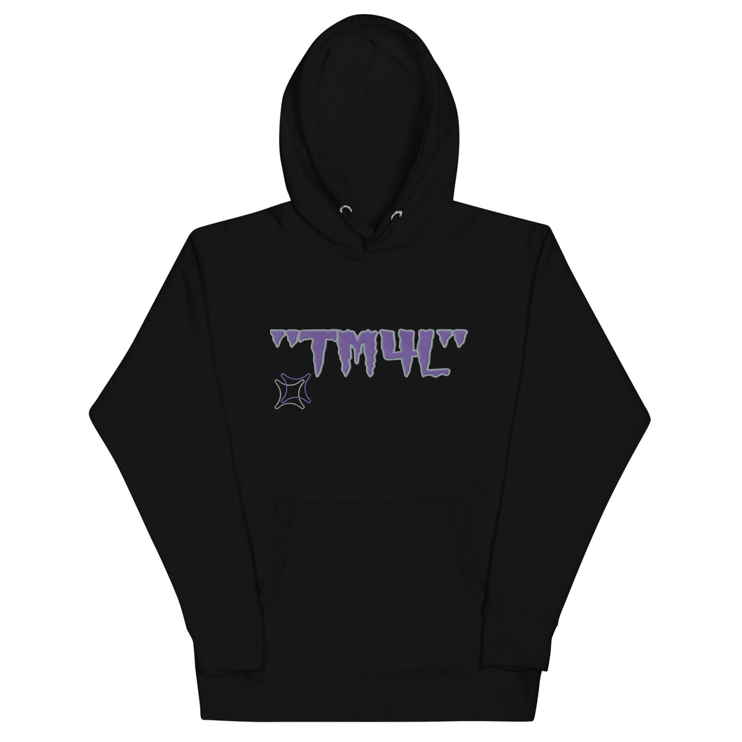 TM4L Hoodie ON SALE ( Purple Letters & Grey Outline )