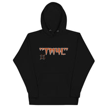 Load image into Gallery viewer, TM4L Hoodie ON SALE ( Orange Letters &amp; White Outline )
