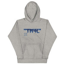 Load image into Gallery viewer, TM4L Hoodie ON SALE ( Navy Blue Letters &amp; Powder Blue Outline )
