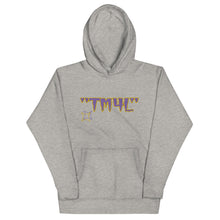 Load image into Gallery viewer, TM4L Hoodie ON SALE ( Purple Letters &amp; Gold Outline )
