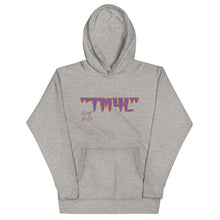 Load image into Gallery viewer, TM4L Hoodie ON SALE ( Purple Letters &amp; Orange Outline )
