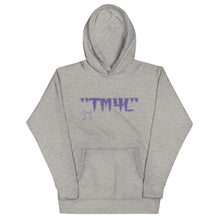 Load image into Gallery viewer, TM4L Hoodie ON SALE ( Purple Letters &amp; Grey Outline )
