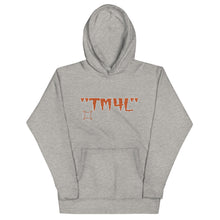 Load image into Gallery viewer, TM4L Hoodie ON SALE ( Orange Letters &amp; White Outline )
