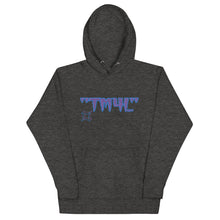 Load image into Gallery viewer, TM4L Hoodie ON SALE ( Purple Letters &amp; Powder Blue Outline )
