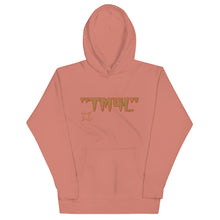 Load image into Gallery viewer, TM4L Hoodie ON SALE ( Orange Letters &amp; Old Gold Outline )
