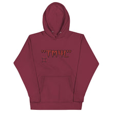 Load image into Gallery viewer, TM4L Hoodie ON SALE ( Red Letters &amp; Black Outline )
