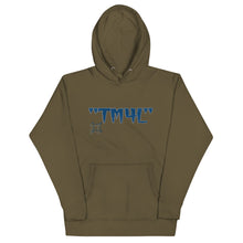 Load image into Gallery viewer, TM4L Hoodie ON SALE ( Navy Blue Letters &amp; Grey Outline )

