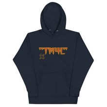 Load image into Gallery viewer, TM4L Hoodie ON SALE ( Orange Letters &amp; Gold Outline )

