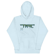 Load image into Gallery viewer, TM4L Hoodie ON SALE ( Kiwi Green Letters &amp; Royal Blue Outline )
