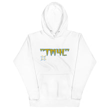 Load image into Gallery viewer, TM4L Hoodie ON SALE ( Gold Letters &amp; Powder Blue Outline )

