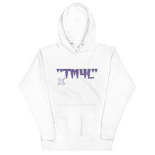 Load image into Gallery viewer, TM4L Hoodie ON SALE ( Purple Letters &amp; Grey Outline )
