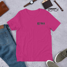 Load image into Gallery viewer, 93 TM 11 Short-Sleeve T-Shirt ( Black Letters &amp; Gray Outline )
