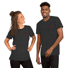Load image into Gallery viewer, 93 TM 11 Short-Sleeve T-Shirt ( Black Letters &amp; Red Outline )
