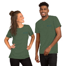Load image into Gallery viewer, 93 TM 11 Short-Sleeve T-Shirt ( Green Letters &amp; Blue Outline )
