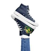 Load image into Gallery viewer, Women’s High Top Canvas Shoes (Crest)
